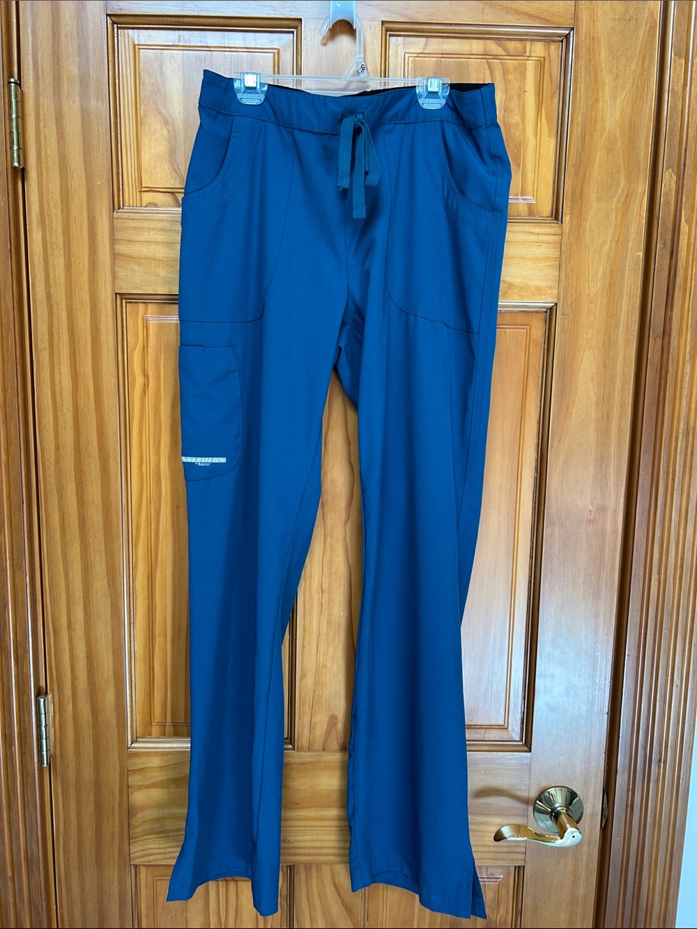 Skechers Women's Straight Leg Drawstring Pants in Teal